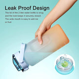 Motivational Water Bottle Set Of 3 pcs