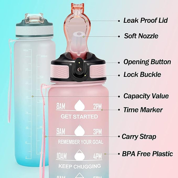 Motivational Water Bottle (300 ml)